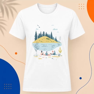 Pánské tričko - Piknik pod širým nebem - Svobodná příroda